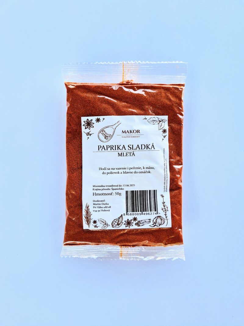 Paprika sladká mletá 50g