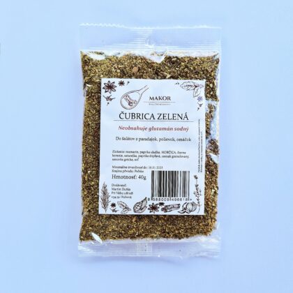 Čubrica zelená 40g