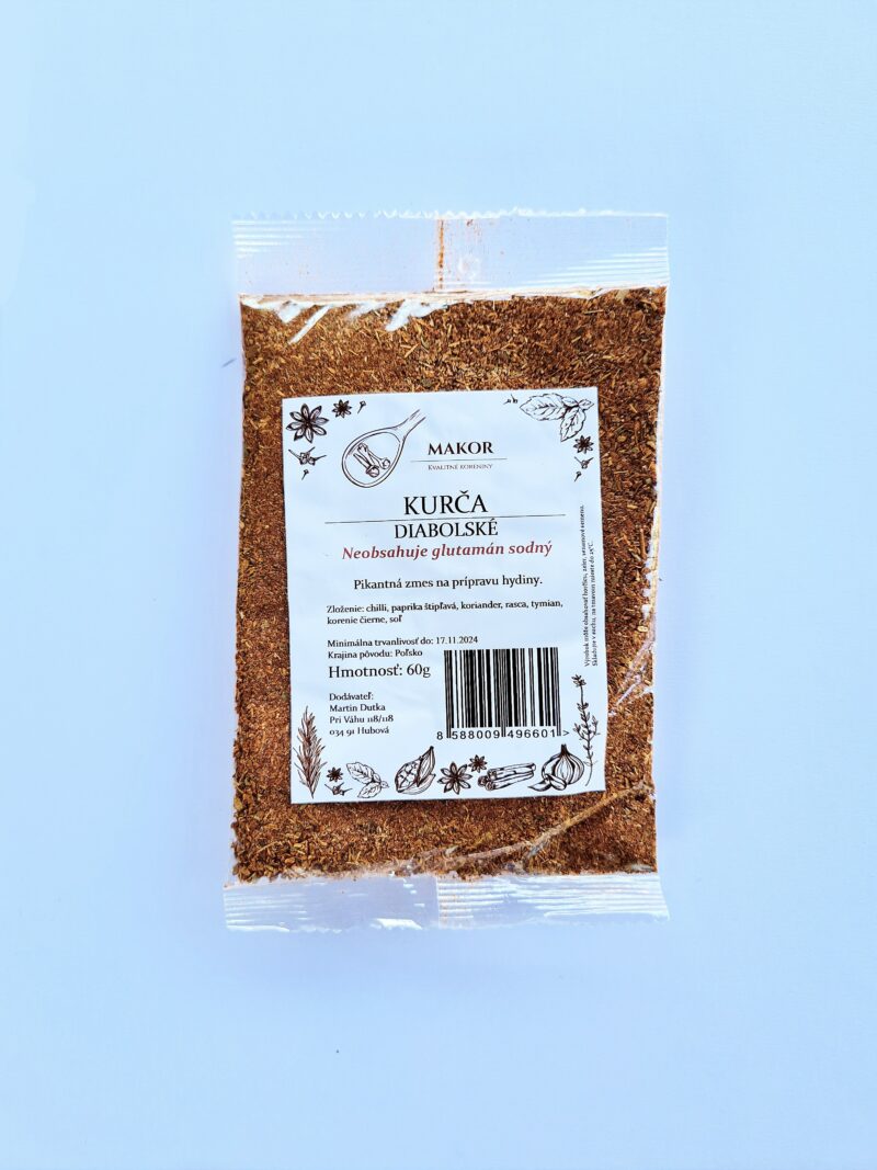 Kurča diabolské 60g