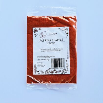 Paprika sladká údená 40g