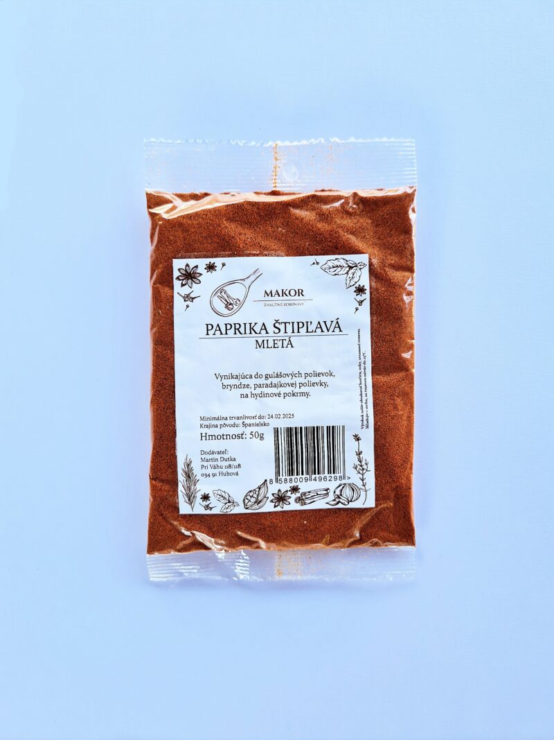 Paprika štipľavá mletá 50g