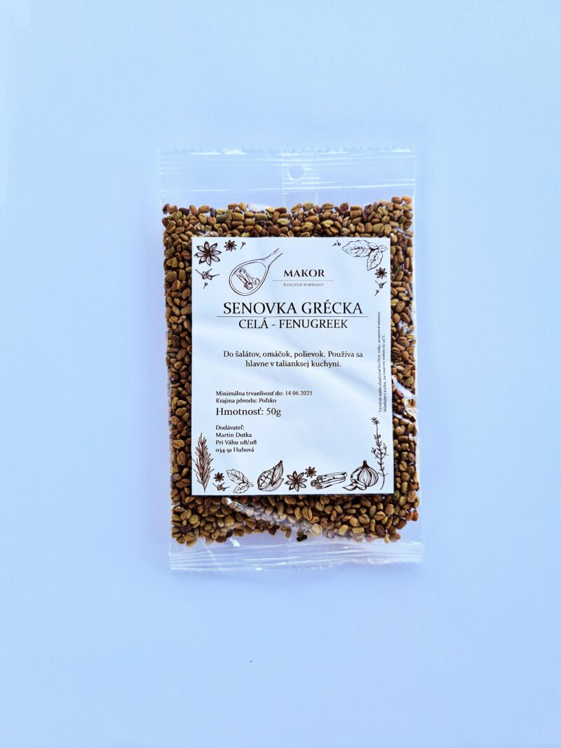 Senovka grécka celá - FENUGREEK 50g