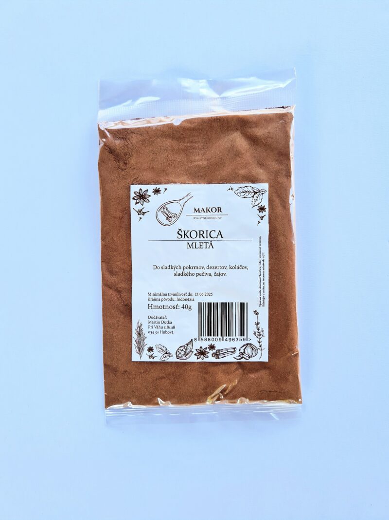 Škorica mletá 40g