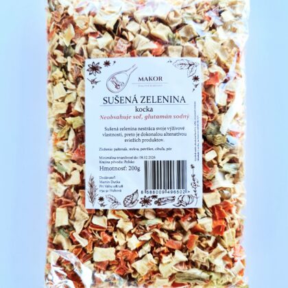 Sušená zelenina - kocka 200g