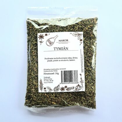 Tymián sušený drvený 30g