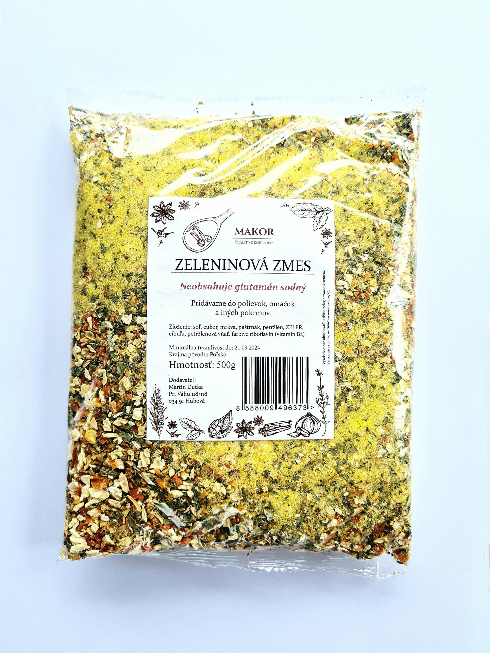 Zeleninová zmes 500g